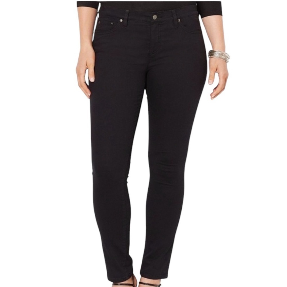 Lauren Ralph Lauren Modern Skinny Black Jeans Casual Women's 22W